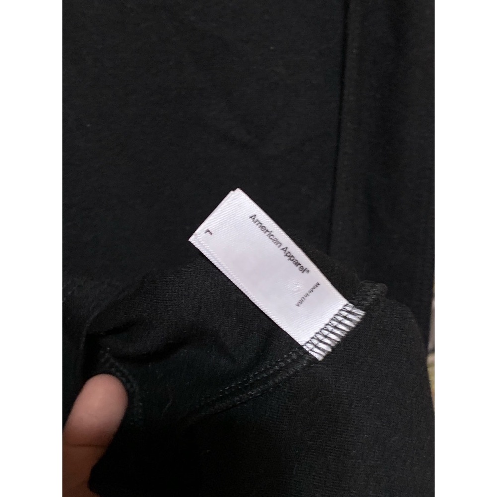 American Apparel Black Skater Dress - Picture 6 of 6